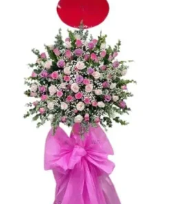 kệ hoa chúc mừng thương hiệu vươn xa