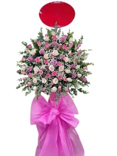 1000 (1) kệ hoa chúc mừng thương hiệu vươn xa