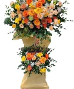 kệ hoa chúc mừng hợp tác phát triển