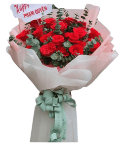 bó hoa hồng khúc tình ca