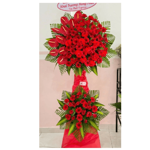 1050 kệ hoa khai trương phát tài như ý