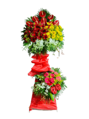 kệ hoa chúc mừng kinh doanh đại phát