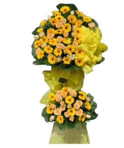 kệ hoa khai trương lộc xuân rực rỡ