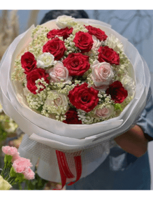 bó hoa hồng nữ hoàng quyến rũ