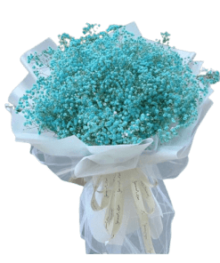 bó hoa baby xanh