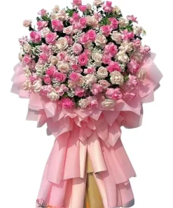 kệ hoa chúc mừng khởi đầu vững chắc