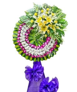 kệ hoa viếng an nhiên về cõi tịnh