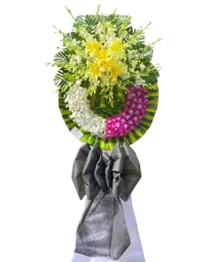 kệ hoa viếng lưu luyến khôn nguôi