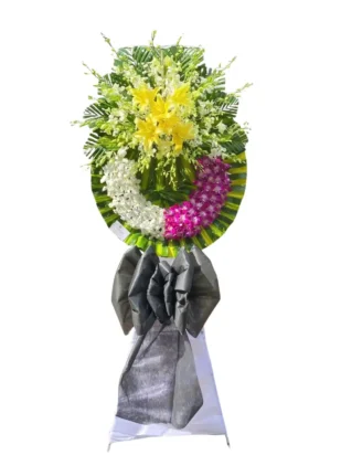 kệ hoa viếng lưu luyến khôn nguôi