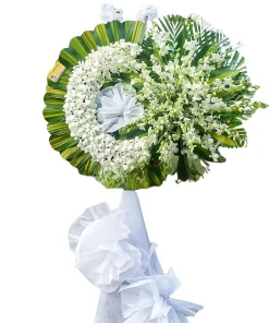 Kệ hoa viếng sớm về nơi cực lạc