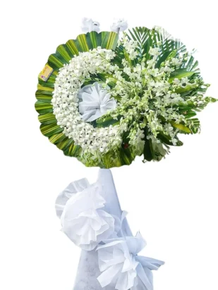 Kệ hoa viếng sớm về nơi cực lạc