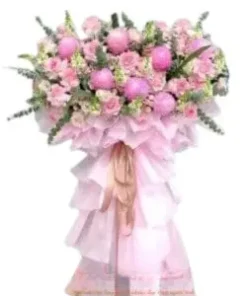 kệ hoa chúc mừng trường cửu vinh hoa