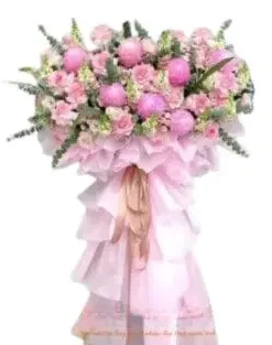 kệ hoa chúc mừng trường cửu vinh hoa