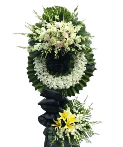 Kệ hoa viếng tâm thanh tịnh nguyện