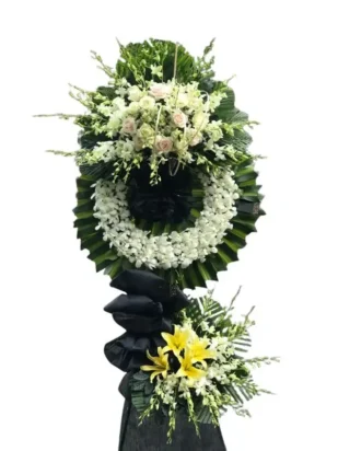 Kệ hoa viếng tâm thanh tịnh nguyện