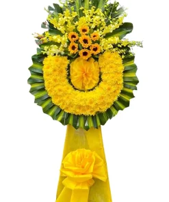 kệ hoa viếng đôi dòng tiễn biệt