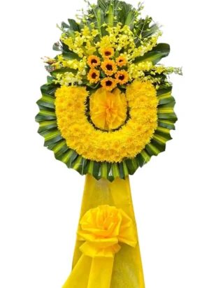 kệ hoa viếng đôi dòng tiễn biệt