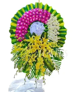 kệ hoa viếng trầm hương tưởng niệm