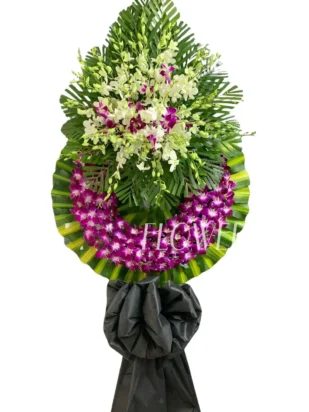 Kệ hoa viếng nén hương kính viếng