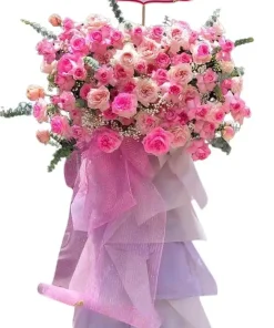 kệ hoa chúc mừng phú quý viên mãn