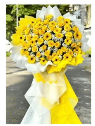 kệ hoa khai trương vạn sự thành công