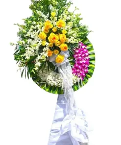 kệ hoa viếng Công Đức ngàn năm