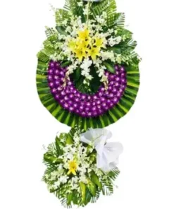 Kệ hoa viếng người hiền để lại dấu