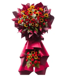 kệ hoa khai trương cánh mai thịnh vượng