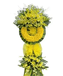 Kệ hoa viếng nhân nghĩa trọn đời