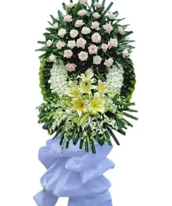 Kệ hoa viếng dòng sông ly biệt