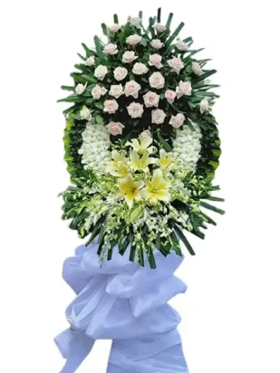 Kệ hoa viếng dòng sông ly biệt