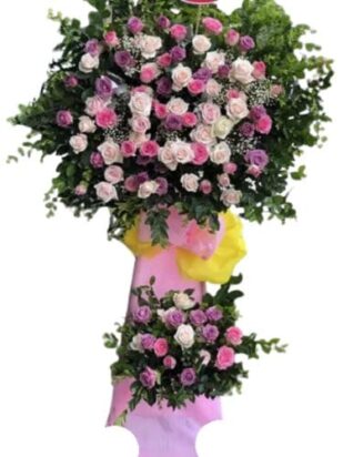 kệ hoa chúc mừng đại hỷ khai trương