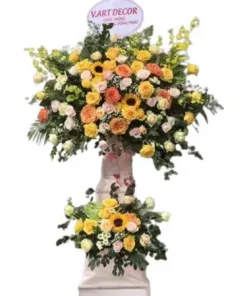 kệ hoa chúc mừng khai hoa đắc lộc