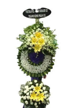 kệ hoa viếng nhất tâm cầu nguyện