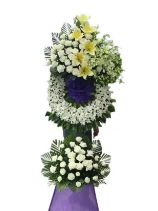 kệ hoa viếng vô thường luân hồi