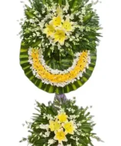 Kệ hoa viếng trở lại cát bụi