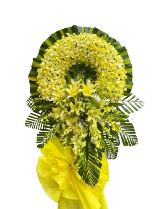 Kệ hoa viếng âm dương biệt lý