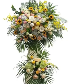 kệ hoa khai trương chắp cánh thành công