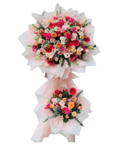 kệ hoa chúc mừng hồng phúc trường tồn