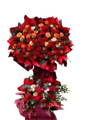 kệ hoa khai trương ánh sáng vinh quang