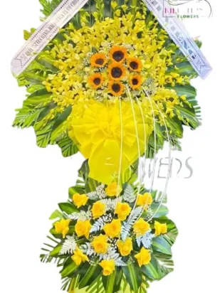 kệ hoa viếng một cõi đi về