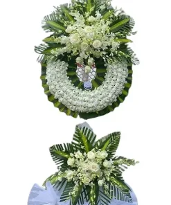 Kệ hoa viếng xa rời phiền não