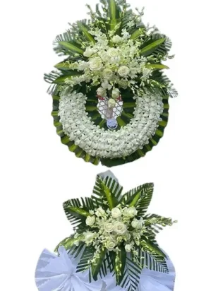 Kệ hoa viếng xa rời phiền não