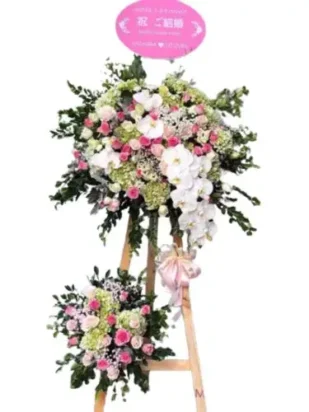 kệ hoa chúc mừng sải cánh thành công