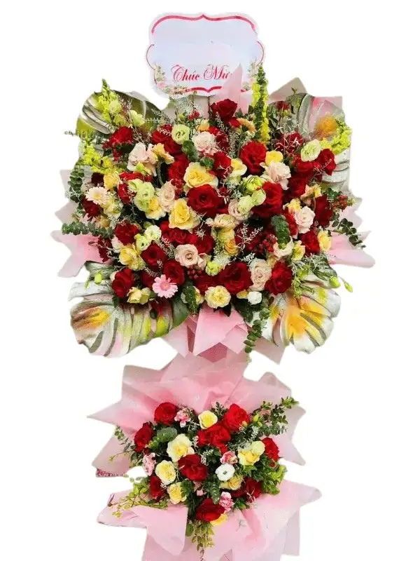 1500 kệ hoa chúc mừng cánh cửa thịnh vượng