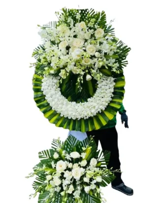 kệ hoa viếng hồn hoa bay xa