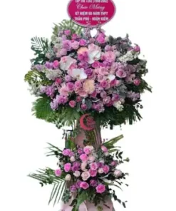 kệ hoa chúc mừng khởi đầu may mắn