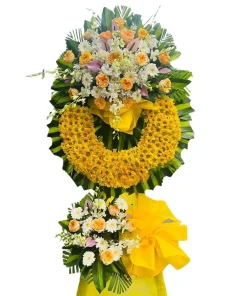 kệ hoa viếng đau thương khôn tả