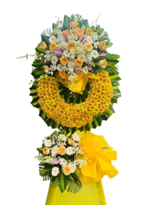 kệ hoa viếng đau thương khôn tả