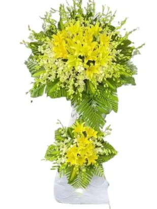 kệ hoa viếng Lời tiễn Trong Mưa